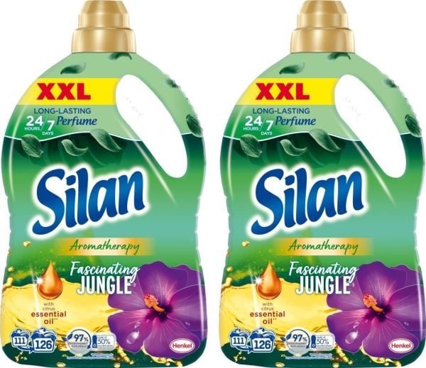 Silan Aromatherapy Jungle, 126 WG (2.772 L) tøymykner