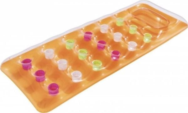 Bestway 43040, Sininen, Oranssi, Kelluva patja, Vinyyli, 90 kg, Kiina, 630 mm