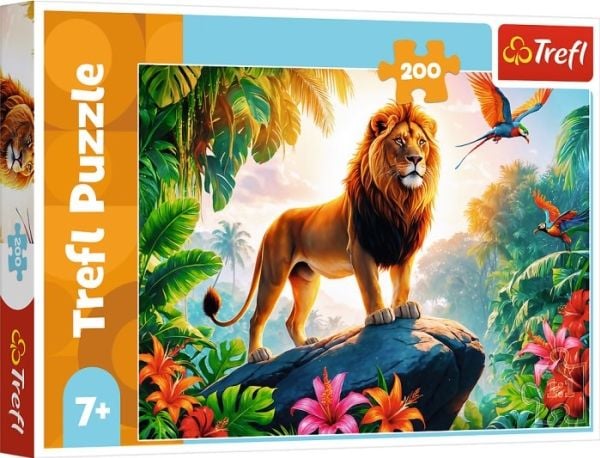 Trefl Puzzle Viidakon kuningas 200 elementtiä (13329)