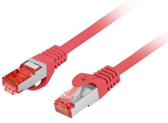PATCHCORD CAT.6 S/FTP LSZH CU 20M PUNAINEN FLUKE LÄPÄISSYT LANBERG
