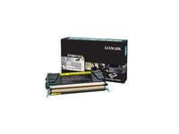 Lexmark - Høy ytelse - gul - original - tonerpatron LCCP, LRP - for Lexmark X748de, X748de LDS, X748de Statoil, X748dte