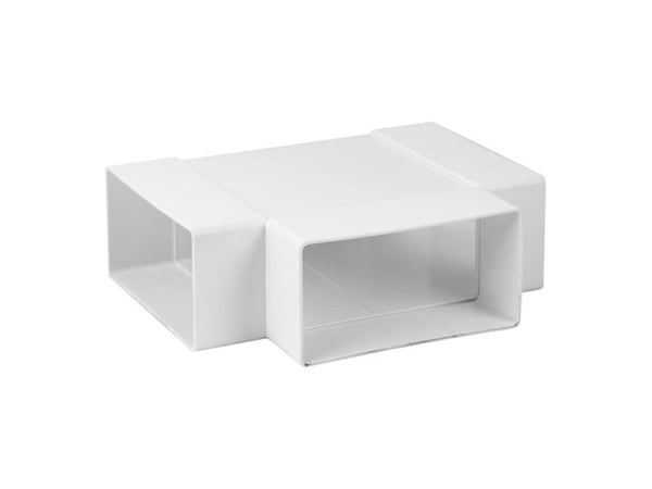 Europlast ventilations-T-stycke (220x55 mm)