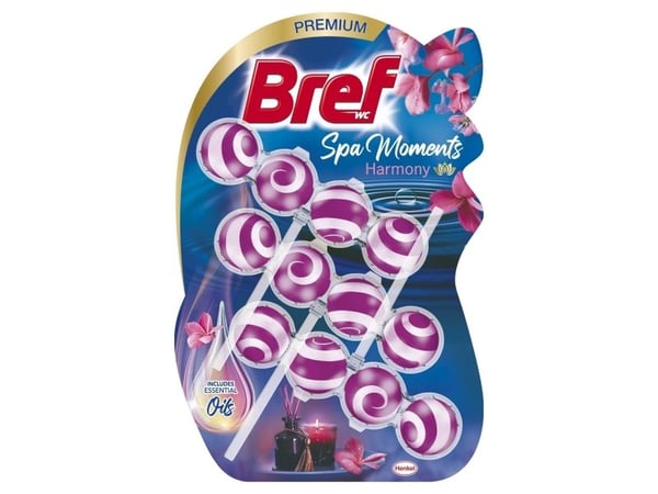WC CLEANER-FRESH BREF SPA MOM, 3 x 50 g