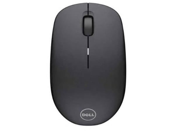 Dell WM126 - Mus - optisk - 3 knapper - trådløs - RF - USB trådløs mottaker