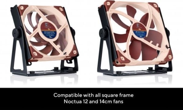 Noctua NV-FM1 - Monteringssett for systemvifte - pivot, for 120 og 140 mm vifter - svart