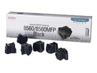 Xerox Phaser 8560MFP - 6-pack - svart - fast bläck - för Phaser 8560
