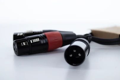 Cordial EY 0.3 MFF, XLR (3-pin), Hankjønn, 2 x XLR (3-pin), Hankjønn, 0,3 m, Svart