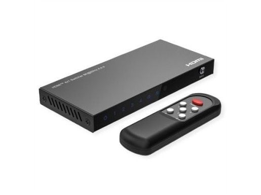 ROLINE HDMI Switch 8K60Hz 4x med IR (14.01.3587)