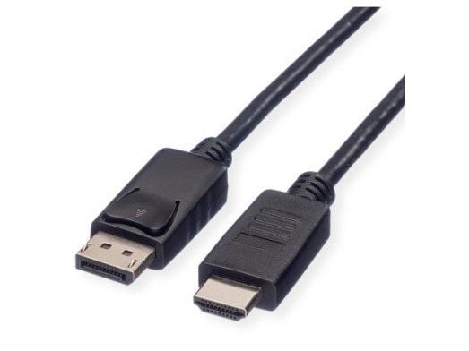 ROLINE RM DP Kabel, DP-HDTV, ST/ST, 1m - Kabel (11.45.5780)