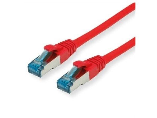 VALUE 21.99.1980, 0,15 m, Cat6a, S/FTP (S-STP), RJ-45, RJ-45, Röd