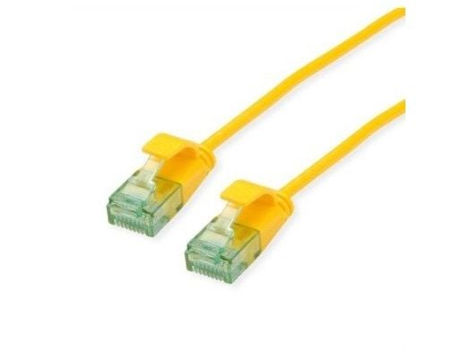 ROLINE 21.45.3426-50, 3 m, Cat6a, U/UTP (UTP), RJ-45, RJ-45, Gult