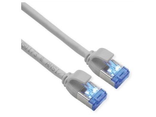 ROLINE 21.15.4316, 7 m, Cat6a, S/FTP (S-STP), RJ-45, RJ-45, Grå