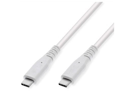 VALUE 11.99.9065, 3 m, USB C, USB C, USB 3.2 Gen 1 (3.1 Gen 1), 10 Gbit/s, Valkoinen