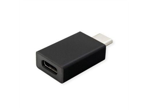 ROLINE 11.02.8339, Portin lukitsin, USB Type-C, musta, 1 kpl, 16,2 mm, 33 mm