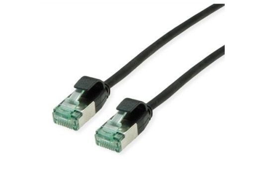 ROLINE 21.45.3356, 3 m, Cat6a, U/FTP (STP), RJ-45, RJ-45, Sort