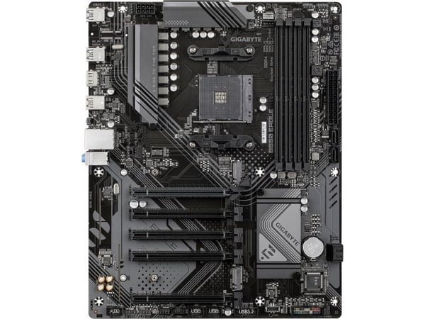 Gigabyte B550 EAGLE - Moderkort - ATX - Socket AM4 - AMD B550 Chipuppsättning - USB-C 3.2 Gen 1, USB 3.2 Gen 2, USB 3.2 Gen 1 - Gigabit LAN - inbyg...