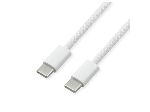 VALUE 11.99.8340, 1 m, USB C, USB C, USB 2.0, 0,48 Gbit/s, Hvit