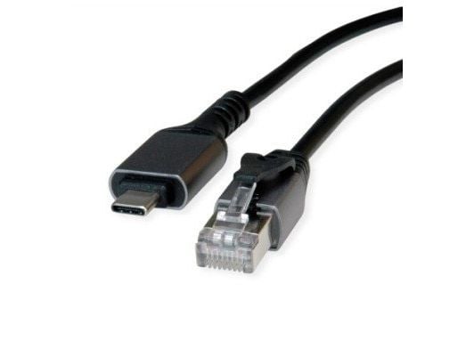 VALUE Muuntokaapeli USB3.2 Type C - RJ45 Gigabit Eth. FTP ST/ST 3m - Digitaalinen/Data - Verkko (12.99.1168)