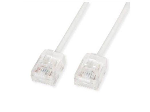 ROLINE 21.15.4473, 3 m, Cat6a, U/UTP (UTP), RJ-45, RJ-45, Hvit