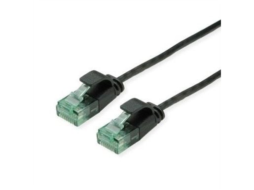 ROLINE RM UTP Patchkabel Kat6A/Kl.EA SLIM musta 5m - UTP (21.45.3457)