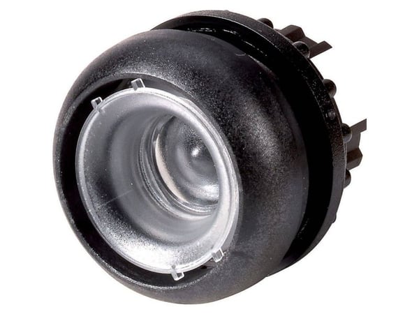 Eaton M22S-D-X, Knap, Sort, Metallic, Plast, IP66, IP67, IP69, 29,7 mm, 29 mm, 29 mm