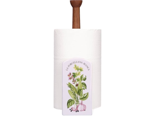 La Porcellana Bianca hushållspappershållare 32 cm
