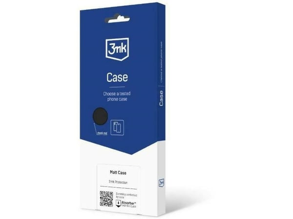 3mk Matt Case - Baksidedeksel for mobiltelefon - termoplast-polyuretan (TPU) - svart - for Samsung Galaxy S25