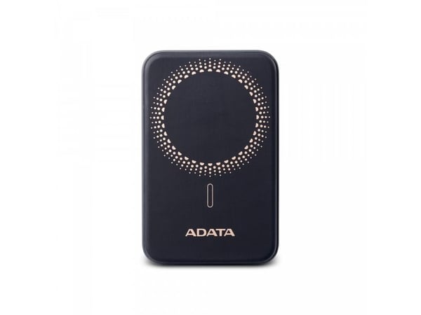 ADATA R100 - Strømbank - 10000 mAh - 38.5 Wh - 20 watt - 3 A - PD, QC - 3 utgangskontakter (magnetisk, USB-C, USB-A 3.0) - på kabel: USB-C, USB-A -...
