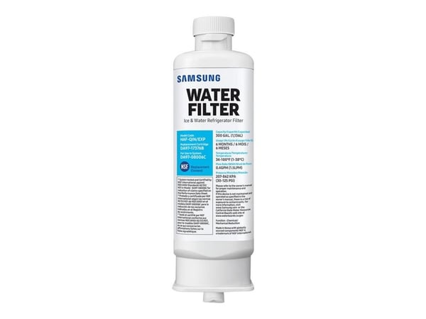 Samsung HAF-QIN, Vesisuodatin, Samsung, Jääkaappi, RF23******* RF24*******, Valkoinen, 60 mm