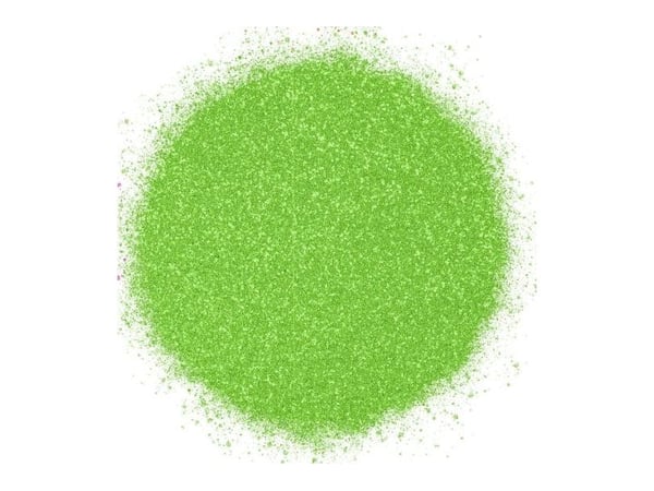 Neongrønt glimmer, 200 g