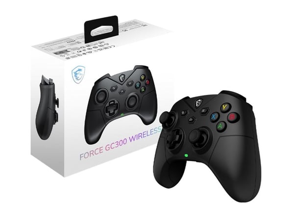 MSI Force GC300 - Håndkonsoll - 2 knapper - trådløs - 2.4 GHz/Bluetooth - for PC, Android