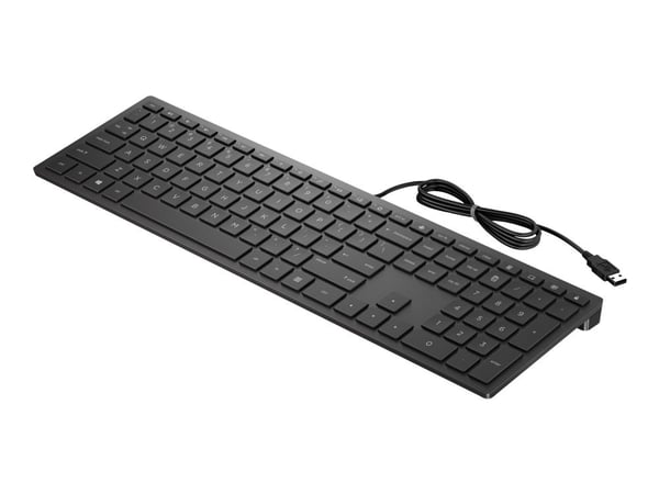 HP Pavilion 300 - Tangentbord - USB - italiensk - gagatsvart