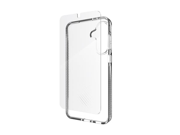 ZAGG Luxe - 360 Protect Bundle - baksidedeksel for mobiltelefon - blank - med skjermbeskytter - for Samsung Galaxy A56