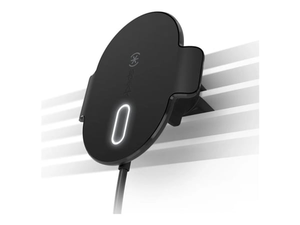 Speck - Trådløs ladeholder for bil - ventilmontering, for Magsafe, med ClickLock - 15 watt - svart