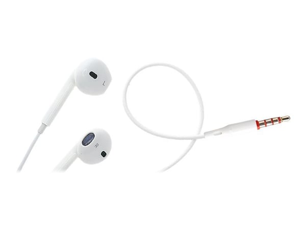 4smarts Melody Lite - Ørepropper med mikrofon - ørepropp - kablet - 3,5 mm jakk - hvit