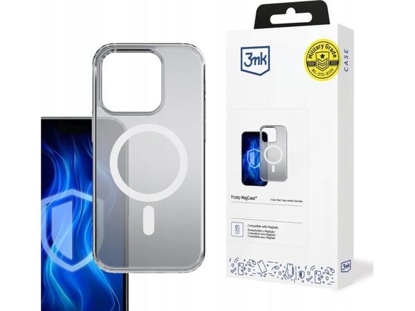 3MK 3MK Frosty MagCase iPhone 15 Pro Max hvit/hvit