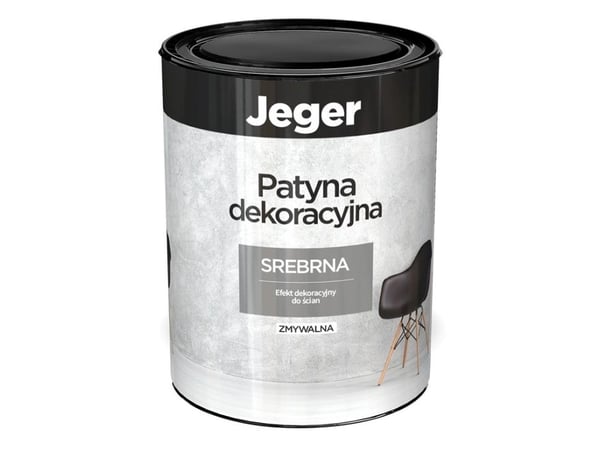 Maling dekor Jeger Patine Sølv 0.75L