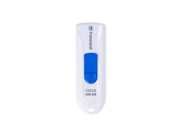 Transcend JetFlash 790 - USB-flashstasjon - 512 GB - USB 3.1 Gen 1 - hvit