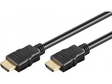 Goobay 61161, 5 m, HDMI Type A (Standard), HDMI Type A (Standard), 3D, 18 Gbit/sek., Svart
