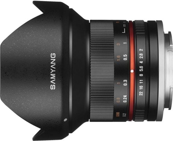 Samyang 12mm F2.0 NCS CS, Ultrabredt, 12/10, Fujifilm X