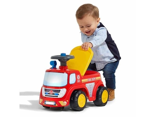 Falk 700, 1 år, 4 hjul, Sort, Blå, Rød, Gult