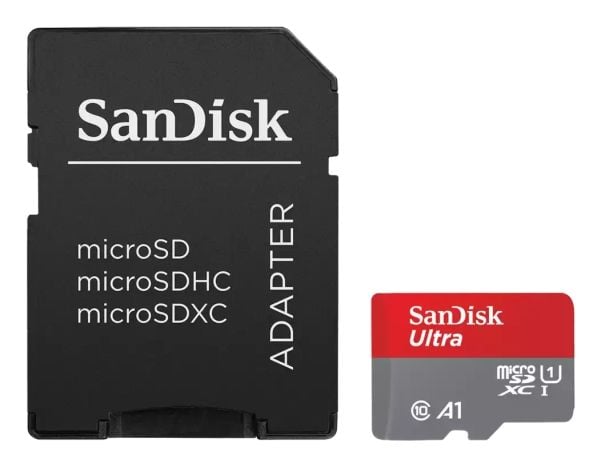SanDisk Ultra - Flashminnekort (microSDXC til SD-adapter inkludert) - 64 GB