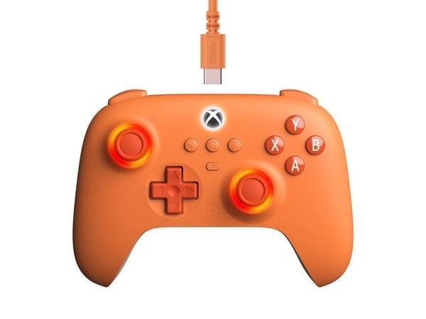8Bitdo Ultimate C - Spelkontroll - kabelansluten - orange - för Microsoft Xbox One, Microsoft Xbox Series S, Microsoft Xbox Series X, PC
