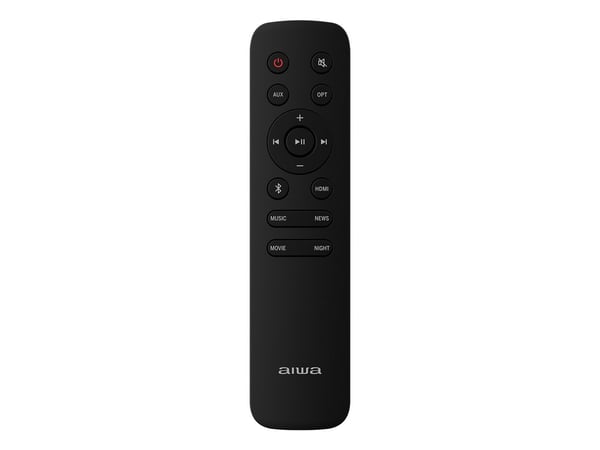 Aiwa HE-950BT, 2.0 kanaler, 60 W, 60 W, Sort, Koblet med ledninger (ikke trådløs), 100 - 240 V