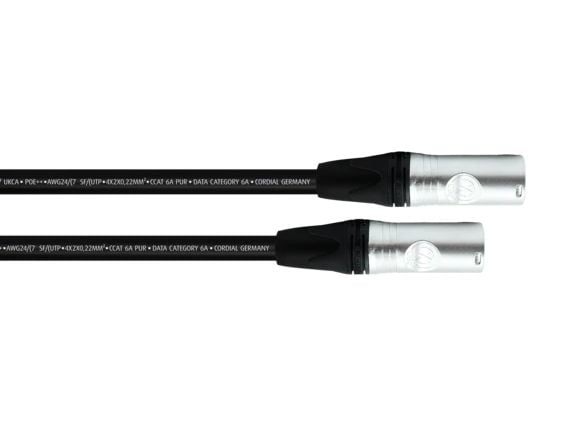 Cordial CSE NN 6A PUR, 1 m, Cat6a, SF/UTP (S-FTP), RJ-45, RJ-45, Lajittelu