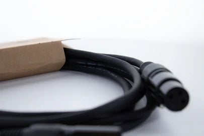 Cordial ED 0.5 FM, XLR (3-pin), Hunkjønn, XLR (3-pin), Hankjønn, 0,5 m, Svart