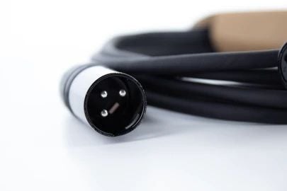 Cordial ED 0.5 FM, XLR (3-pin), Hunkjønn, XLR (3-pin), Hankjønn, 0,5 m, Svart