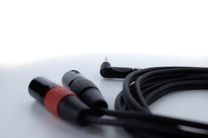 Cordial EY 1.5 WRMM, 3.5mm, Hankjønn, 2 x XLR (3-pin), Hunkjønn, 1,5 m, Svart