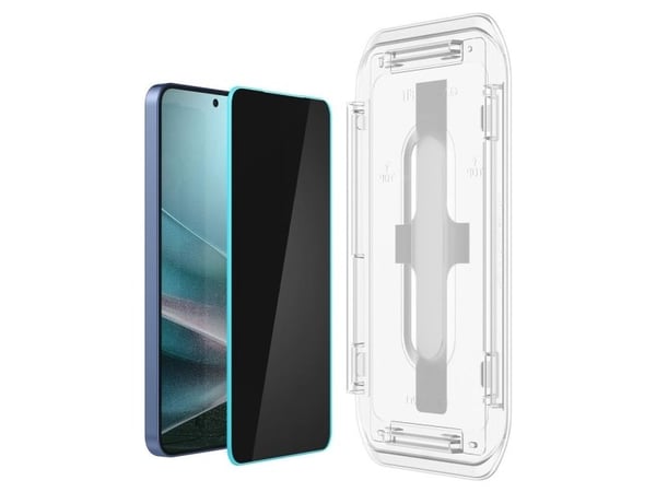 Dėklas Spigen Glas.TR EZ FIT HD Privacy Glass för Samsung Galaxy S24/S25 2vnt.