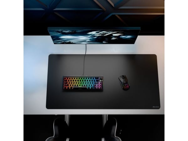Glorious Gaming GLO-MP2-CLTH-EGL-XXL-BLK, Sort, Monokromatisk, Stoff, Gummi, Antiskliunderlag, Musematte til gaming